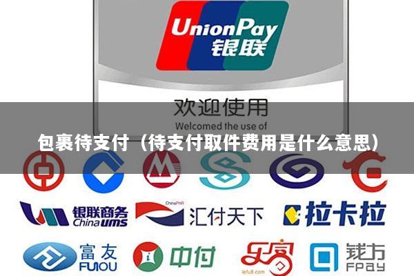 包裹待支付（待支付取件费用是什么意思）